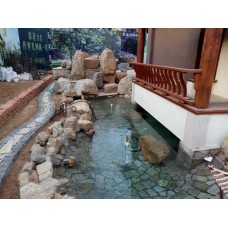 青岛龙湖别墅庭院景观设计施工案例