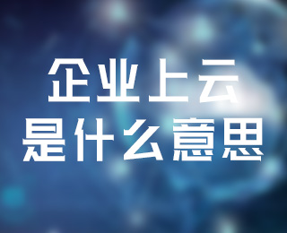 企业上云是什么意思_企业上云补贴标准_企业上云有什么好处