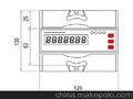 选型型号PDM-803DL三相导轨式电能表厂家直销江西电力仪表