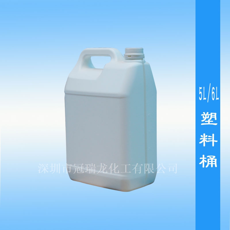 东莞市厂家供应6L密封HDPE纯原料制造的酒精塑料包装桶