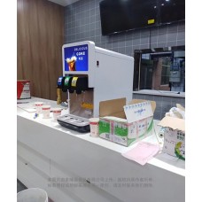 永城自助餐可乐机果汁机冰淇淋机安装