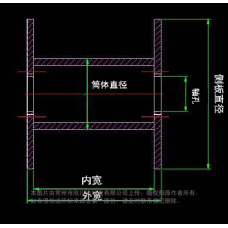 PN315-130筒体分体式周转工字绕线轴