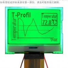 LCD液晶屏电表显示屏HTG12864显示屏